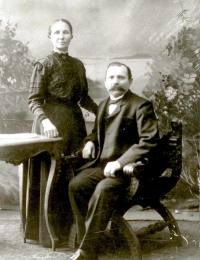 Friedrich G.A. Löchelt und Friederike C. Stöcker, ca. 1890