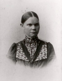 Wilhelmine (Mina) Hummelbeck, ca. 1873